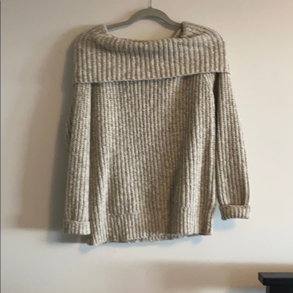 Backdrop - cowl neck sweater